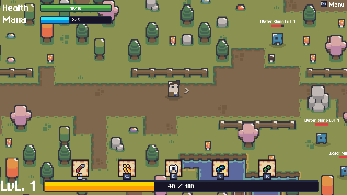 EXP Bar Add-On - Unity addon for Mythril2D