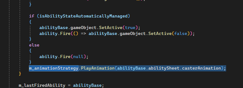 Character Attack Animation Trigger By Ability - Unity addon for Mythril2D